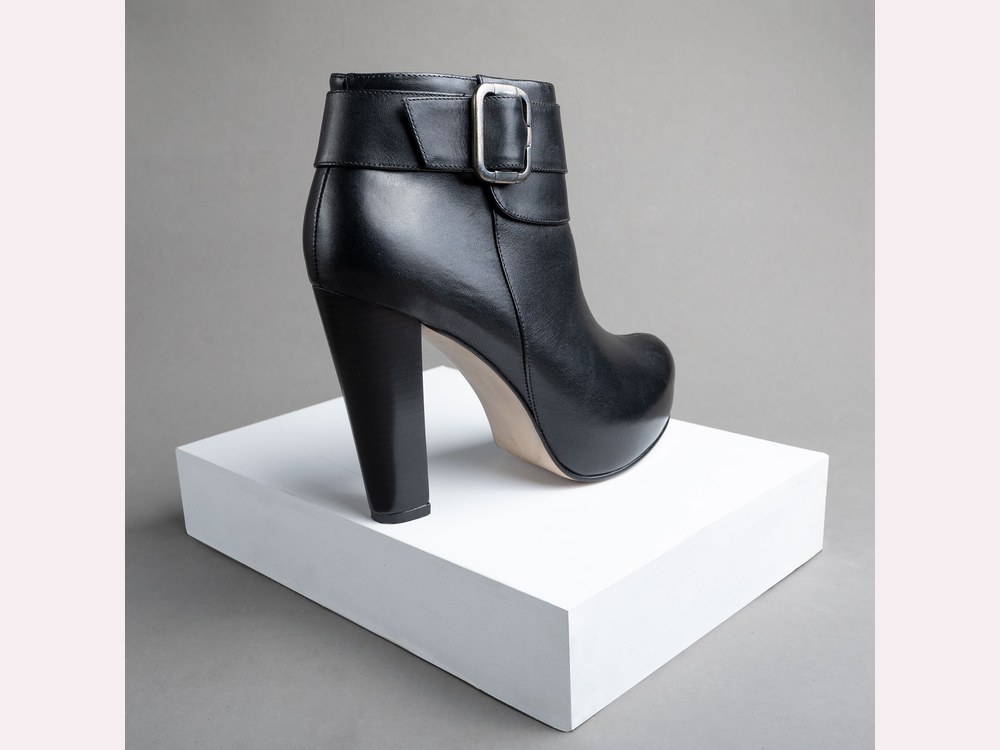 Botines Negros de Piel
