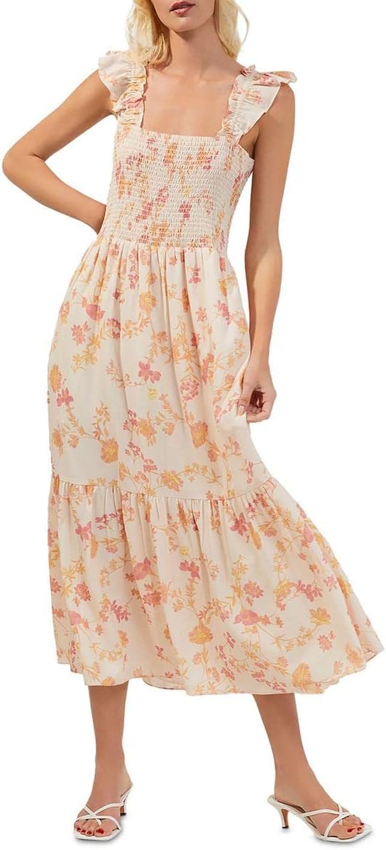 Vestido midi floral DALP'S BEAUTY